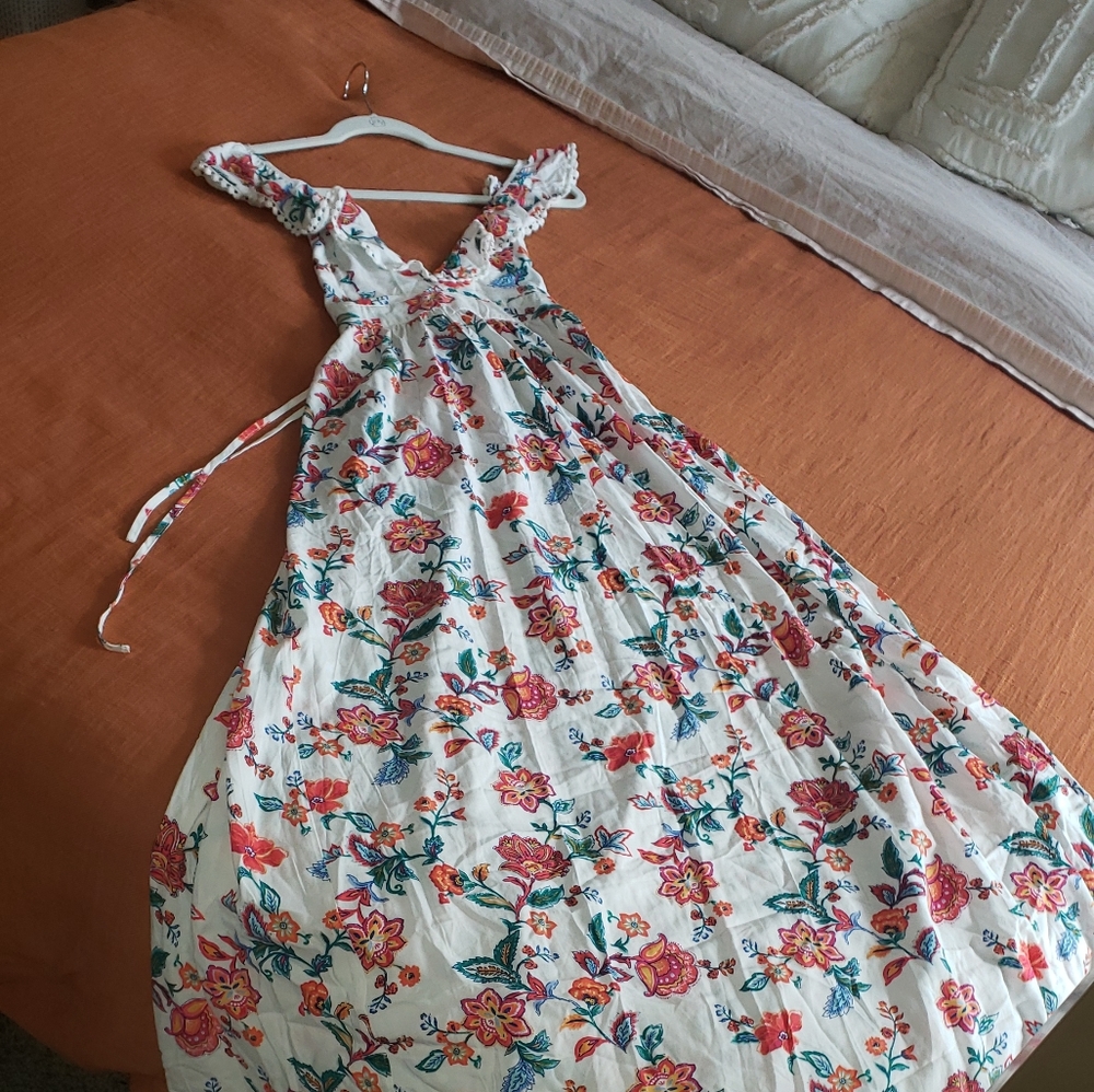 Floral dress maxi